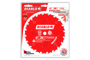 6 in. x 20 Tooth Framing Saw Blade for Port-Cable Saw Boss&reg;