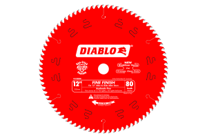 12 in. x 80 Tooth Fine Finish Saw Blade